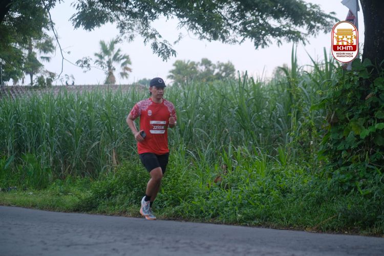 Race photo from Kediri Half Marathon 2025