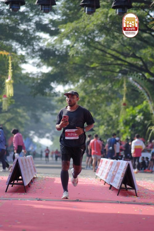 Race photo from Kediri Half Marathon 2025