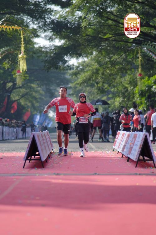 Race photo from Kediri Half Marathon 2025