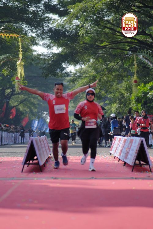 Race photo from Kediri Half Marathon 2025