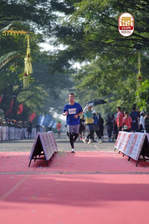 Race photo from Kediri Half Marathon 2025