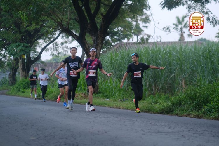 Race photo from Kediri Half Marathon 2025
