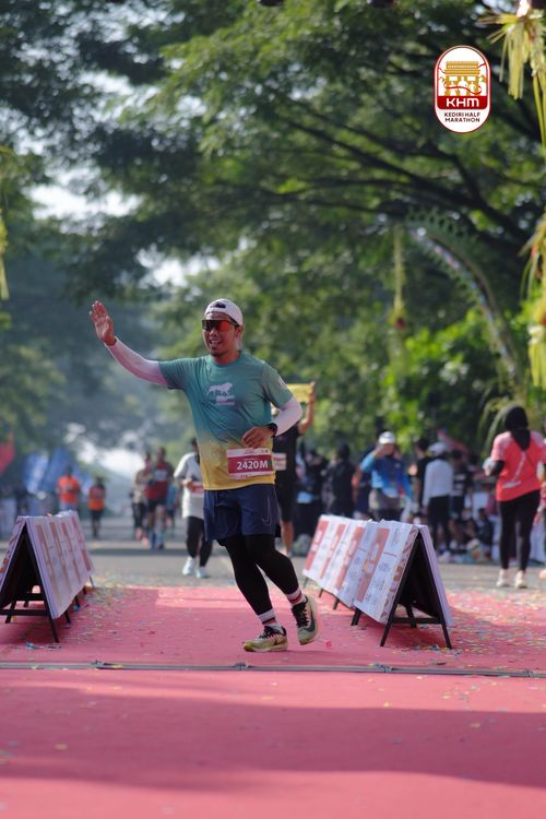 Race photo from Kediri Half Marathon 2025