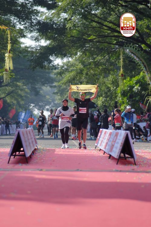 Race photo from Kediri Half Marathon 2025
