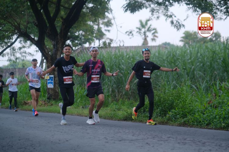 Race photo from Kediri Half Marathon 2025