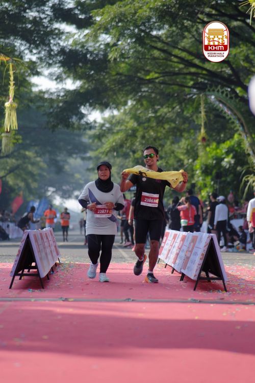 Race photo from Kediri Half Marathon 2025