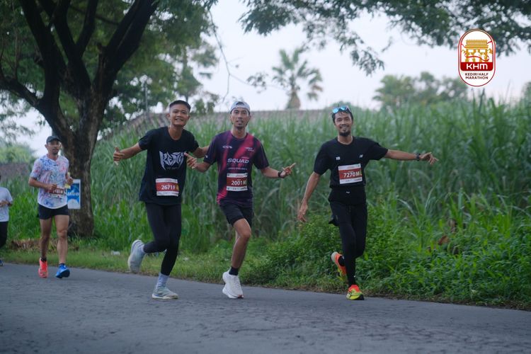 Race photo from Kediri Half Marathon 2025