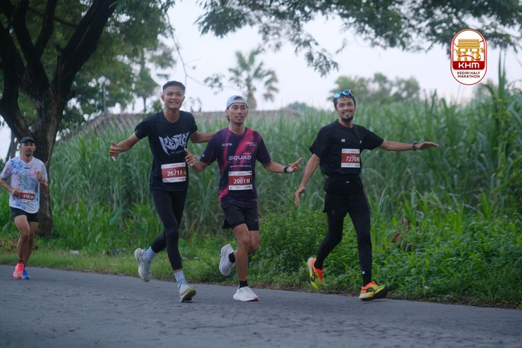 Race photo from Kediri Half Marathon 2025