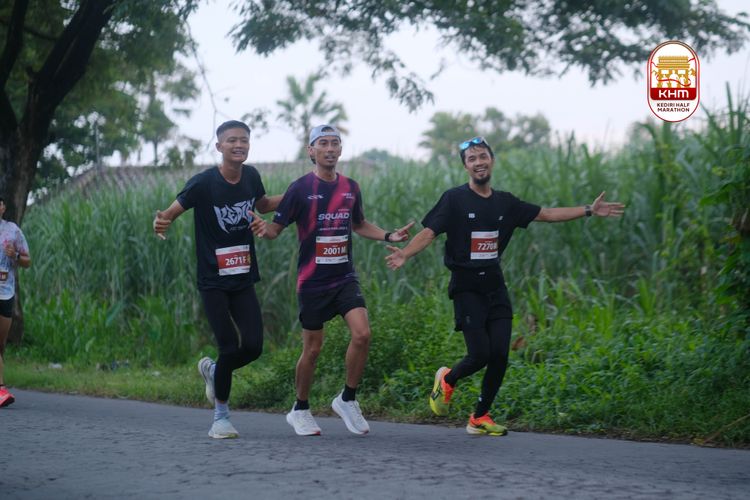 Race photo from Kediri Half Marathon 2025