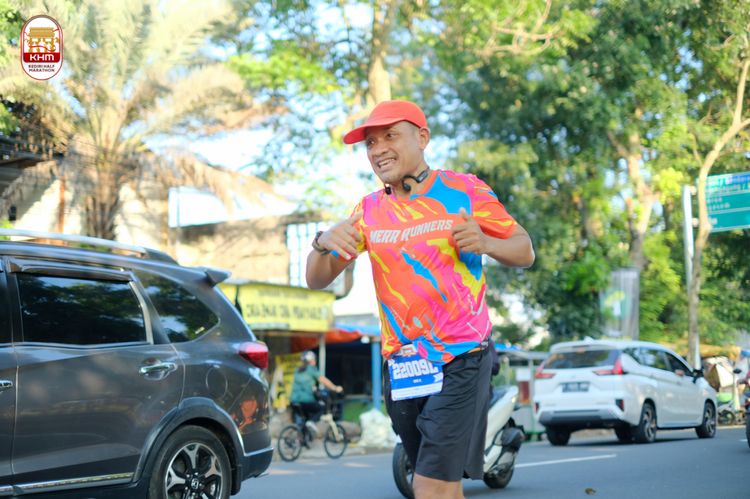 Race photo from Kediri Half Marathon 2024