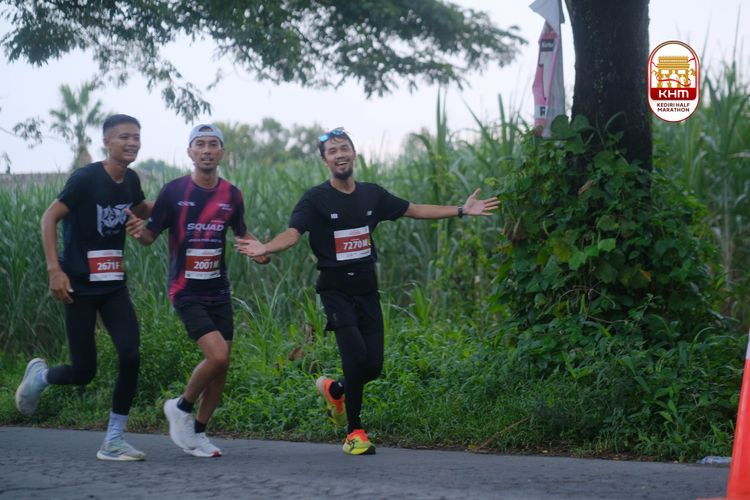 Race photo from Kediri Half Marathon 2025