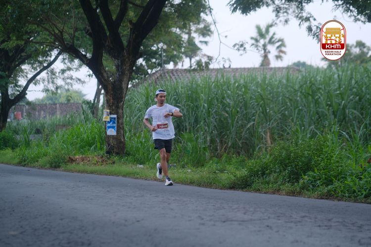 Race photo from Kediri Half Marathon 2025