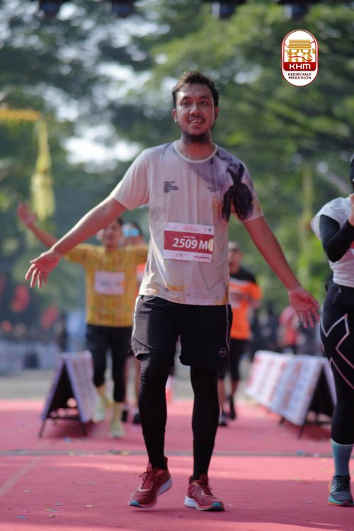 Race photo from Kediri Half Marathon 2025