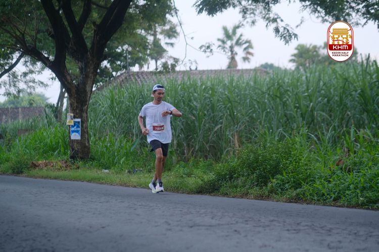 Race photo from Kediri Half Marathon 2025