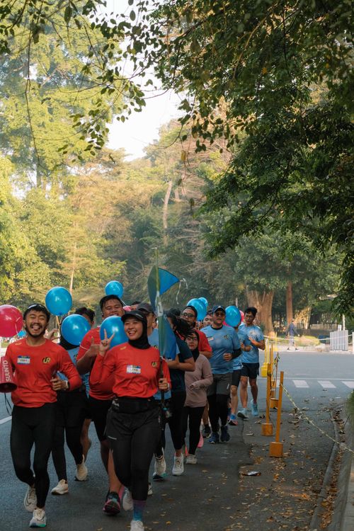 Race photo from Happy One Decade Unpad Runner