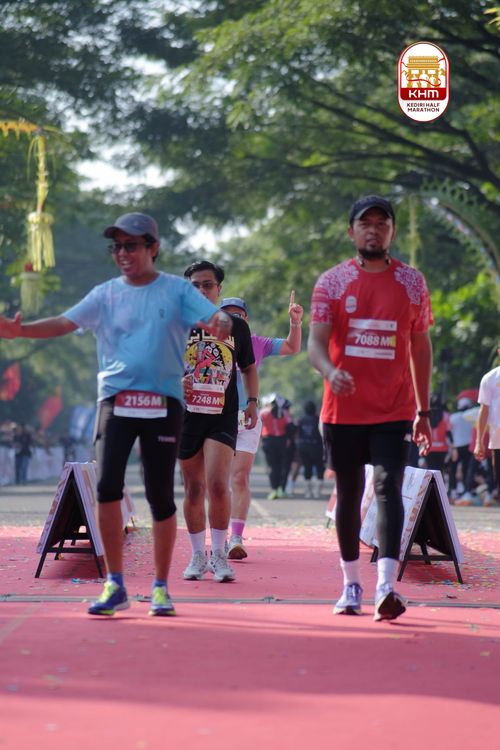 Race photo from Kediri Half Marathon 2025