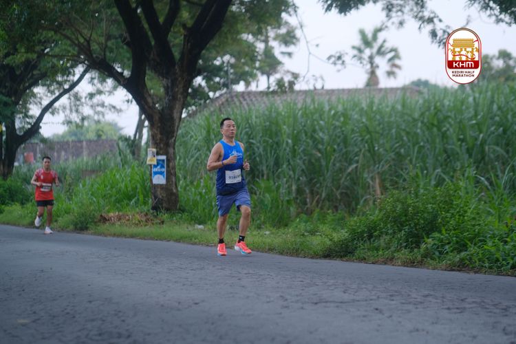 Race photo from Kediri Half Marathon 2025