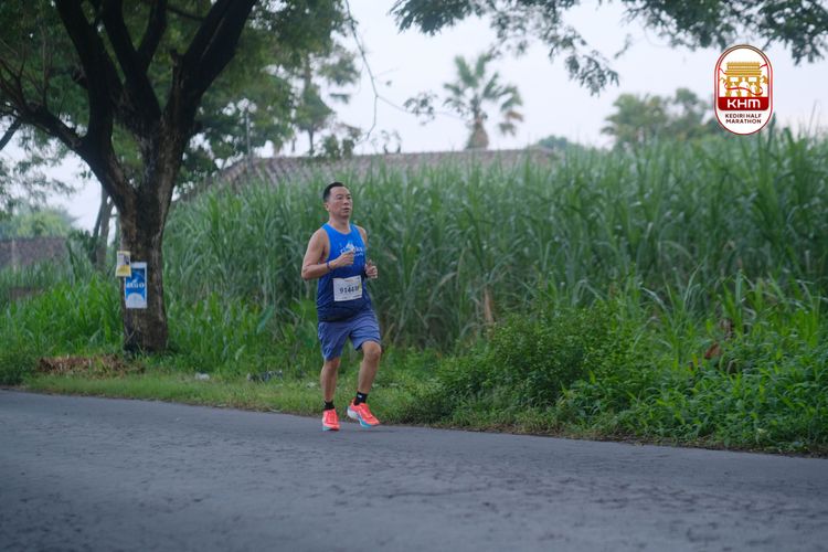 Race photo from Kediri Half Marathon 2025