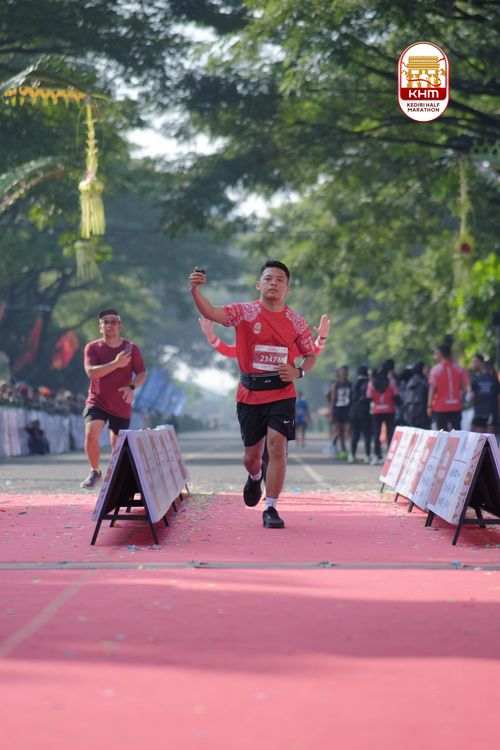 Race photo from Kediri Half Marathon 2025