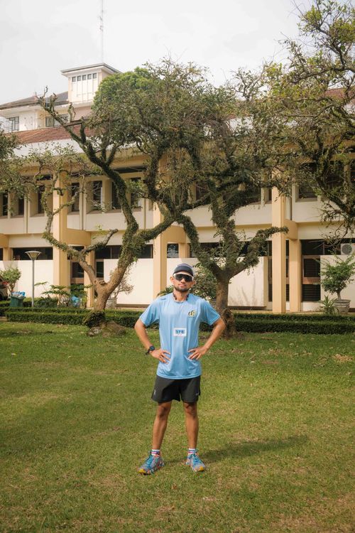 Race photo from Running 5 K