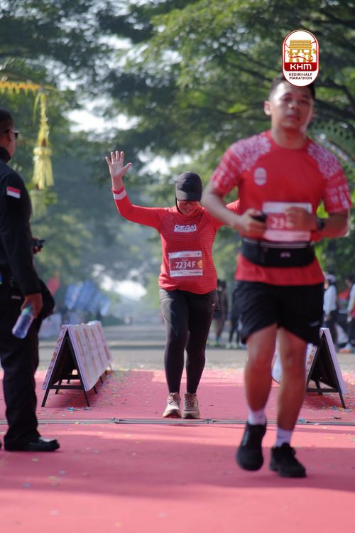 Race photo from Kediri Half Marathon 2025