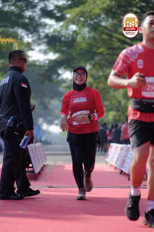 Race photo from Kediri Half Marathon 2025