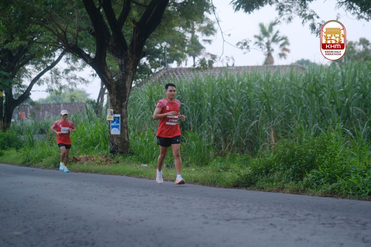 Race photo from Kediri Half Marathon 2025