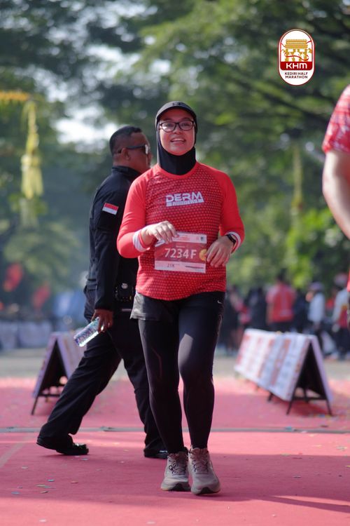 Race photo from Kediri Half Marathon 2025