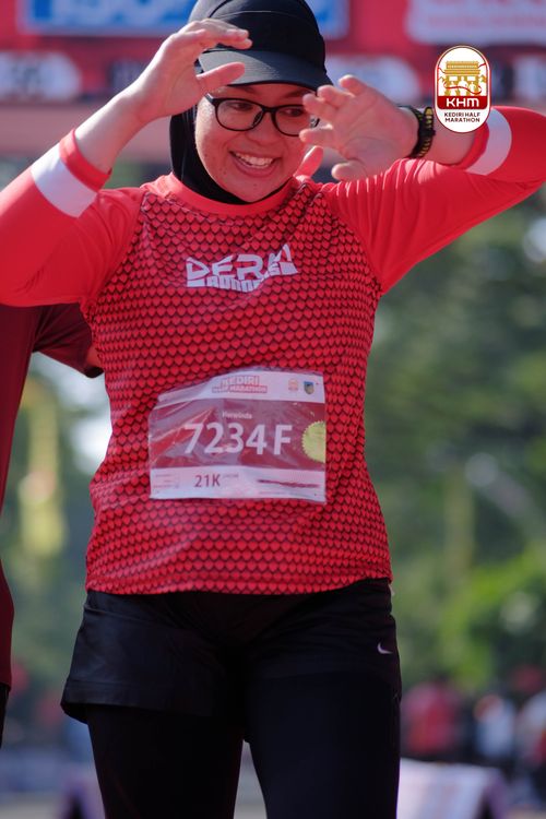 Race photo from Kediri Half Marathon 2025