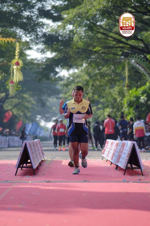 Race photo from Kediri Half Marathon 2025