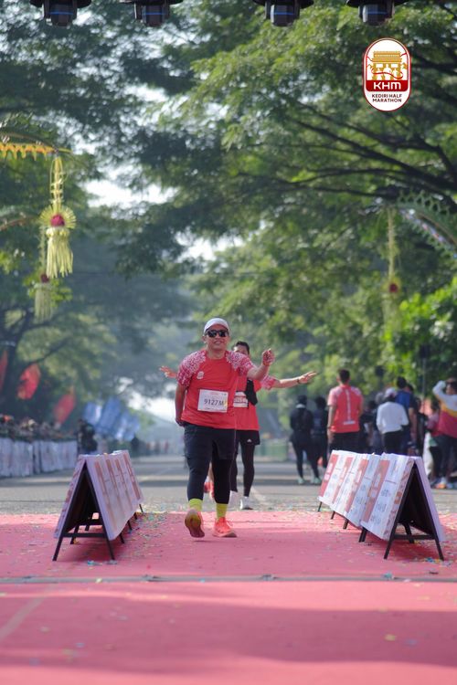 Race photo from Kediri Half Marathon 2025
