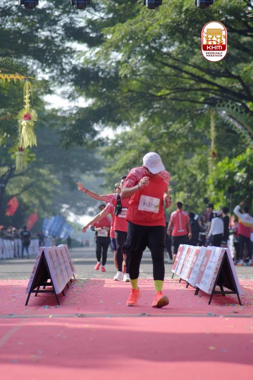 Race photo from Kediri Half Marathon 2025