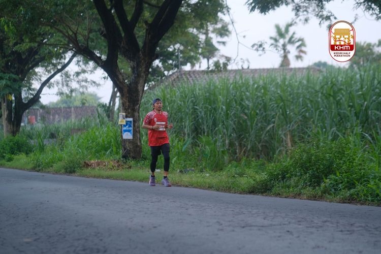 Race photo from Kediri Half Marathon 2025