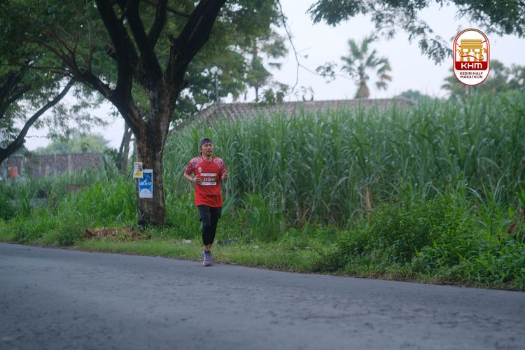 Race photo from Kediri Half Marathon 2025