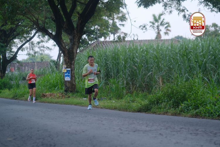 Race photo from Kediri Half Marathon 2025