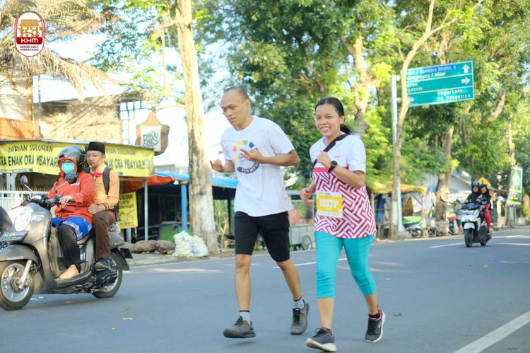 Race photo from Kediri Half Marathon 2024