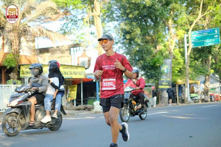 Race photo from Kediri Half Marathon 2024