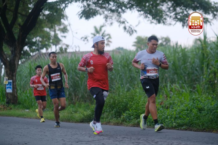 Race photo from Kediri Half Marathon 2025