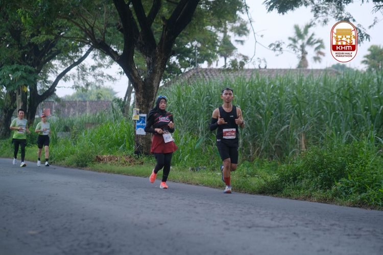 Race photo from Kediri Half Marathon 2025