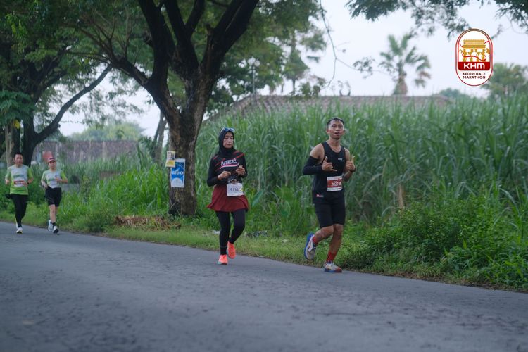 Race photo from Kediri Half Marathon 2025