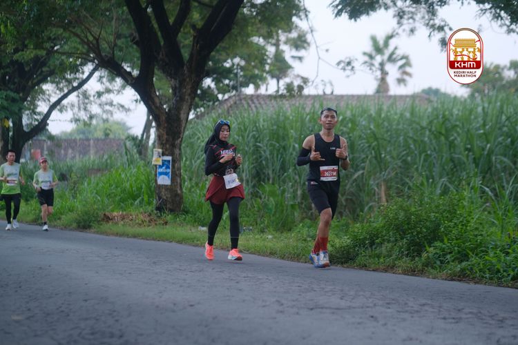 Race photo from Kediri Half Marathon 2025