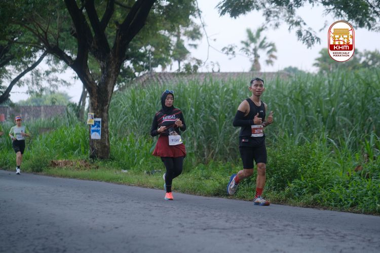 Race photo from Kediri Half Marathon 2025