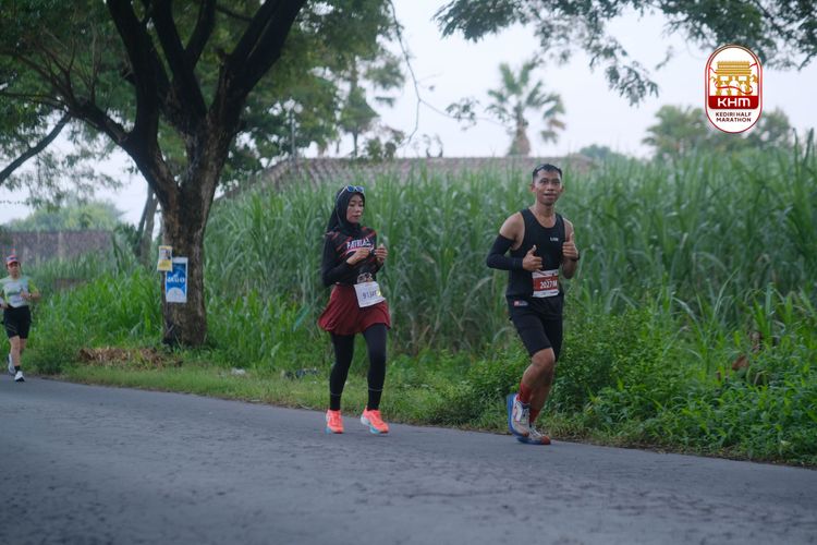Race photo from Kediri Half Marathon 2025