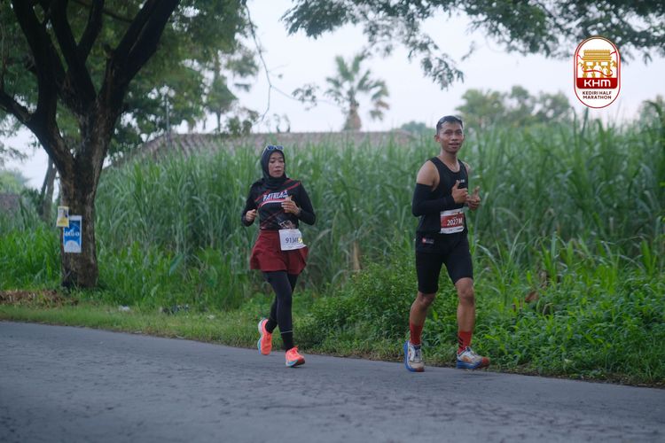 Race photo from Kediri Half Marathon 2025