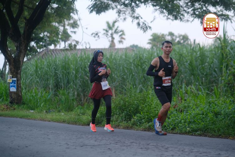 Race photo from Kediri Half Marathon 2025