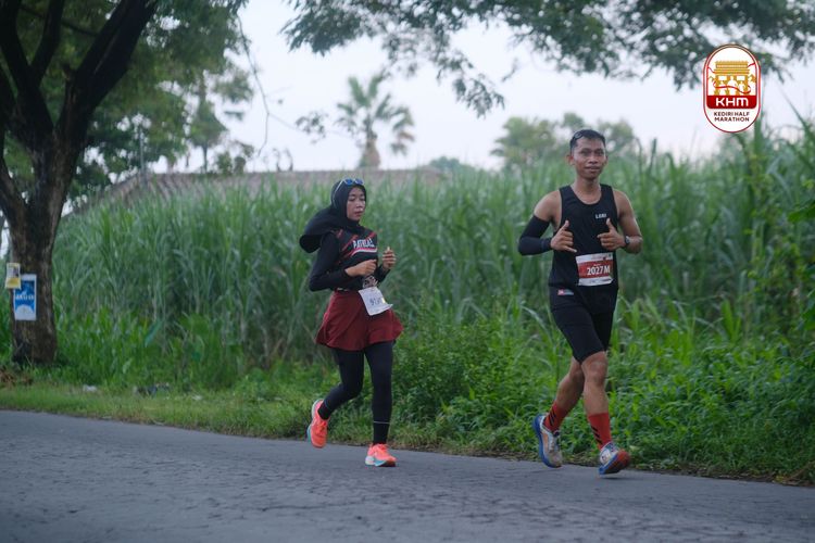 Race photo from Kediri Half Marathon 2025