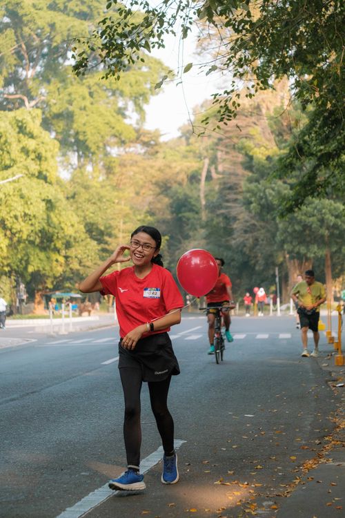Race photo from Happy One Decade Unpad Runner