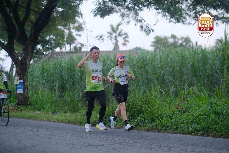 Race photo from Kediri Half Marathon 2025