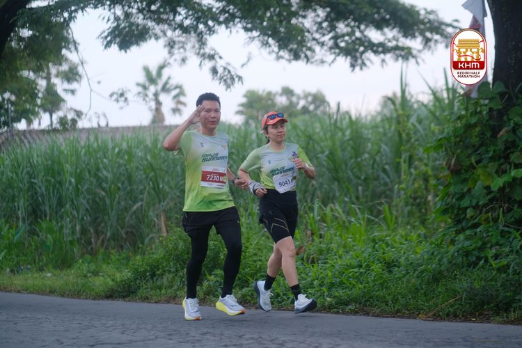 Race photo from Kediri Half Marathon 2025