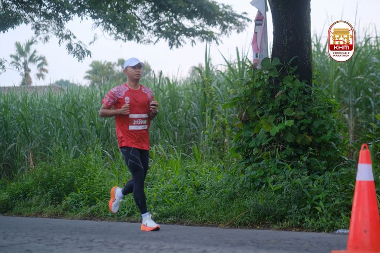 Race photo from Kediri Half Marathon 2025